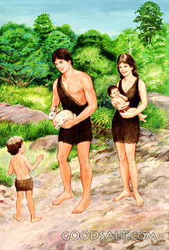 Adam, Eve, Cain, Abel