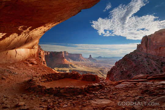 Angel in the Canyonlands