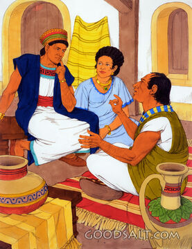 Aquilla and Priscilla Teach Apollos