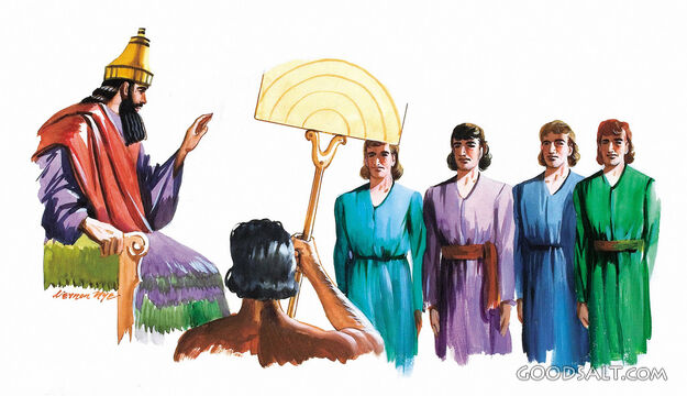 Before the King of Babylon