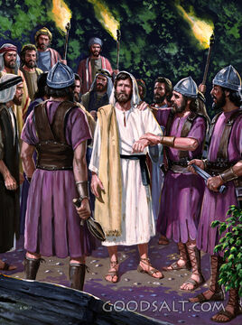 Christ Arrested by Sanhedrin