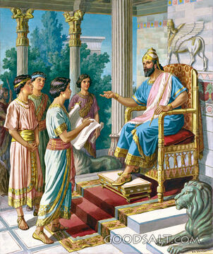 Daniel and Friends Before King