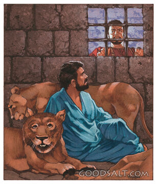 Daniel in the Lions Den
