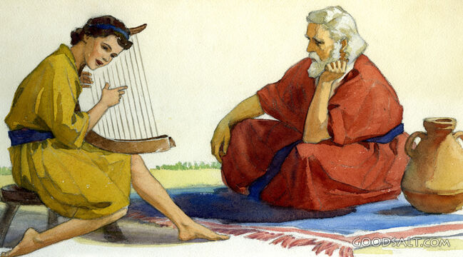 David Plays for Saul