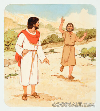 Disciple Calls Jesus