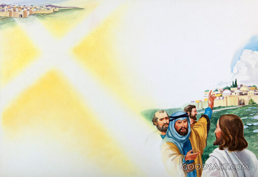 Disciples Are Angry That Jesus Is Refused Rooms