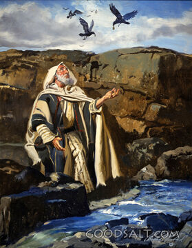 Elijah and the Raven