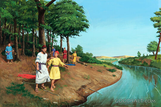 Elisha - the School of the Prophets - the Axe Head Lost