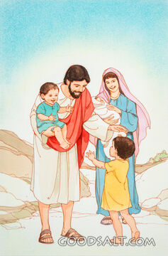 Jesus Blesses Children