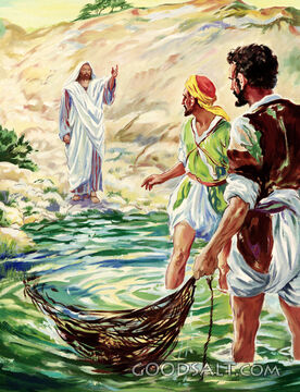 Jesus Calls Andrew & Peter