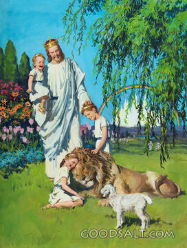 Jesus the Lion and the Lamb