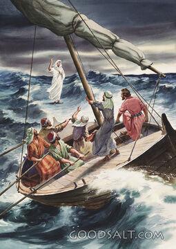 Jesus Walks on Water