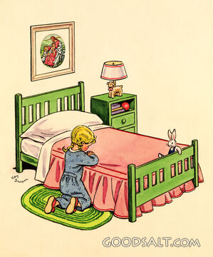 Little Girl Bedtime Prayer