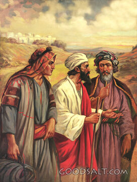 Paul, Barnabas, and John Mark