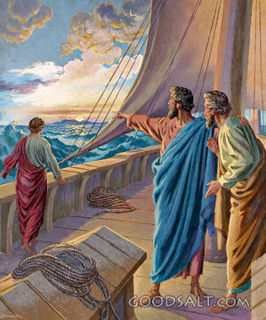 Paul Sailing to Cyprus