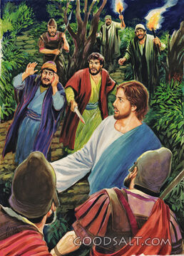 Peter Cutting Malchus' Ear