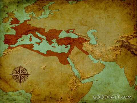 Roman Empire Map - No Text
