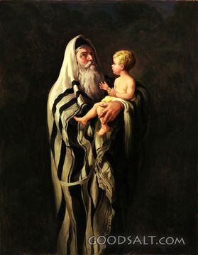 Simeon and Baby Jesus