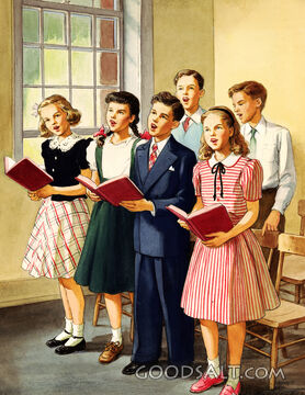 Singing in Classroom