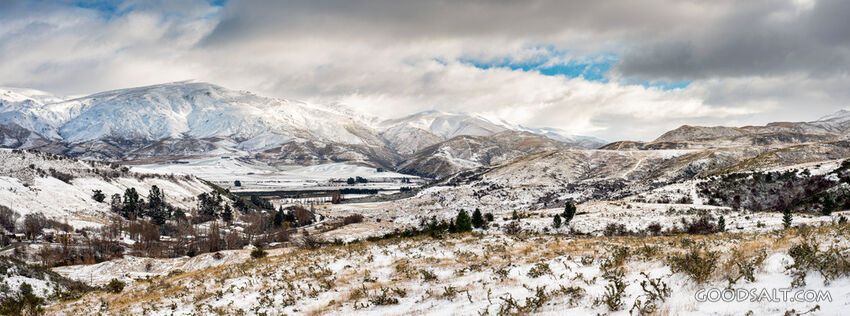 Spectacular alpine country with heavy snow and a variety of features.
