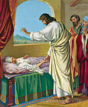 Jesus Heals Peter's Mother-in-Law