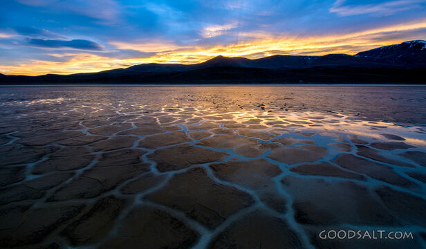 Sunset Reflections on the Alvord