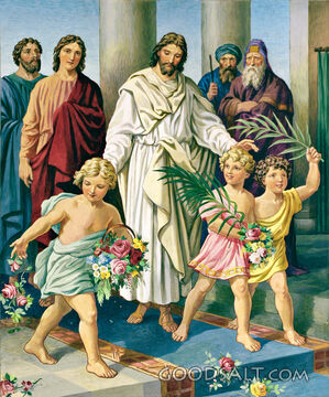 Triumphal Entry and Children