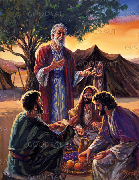 Abraham Shows Hospitality