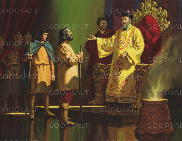 Alopen with China's Emperor