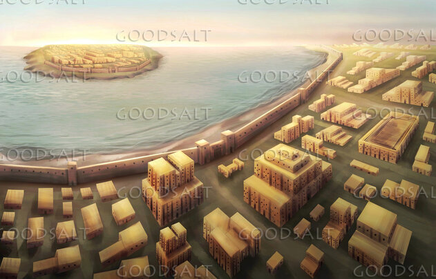 Ancient City of Tyre-Old Mediterranean City and Island City