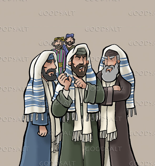Angry Pharisees
