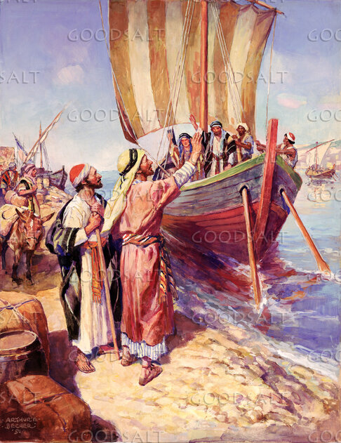 Barnabas and Paul Depart