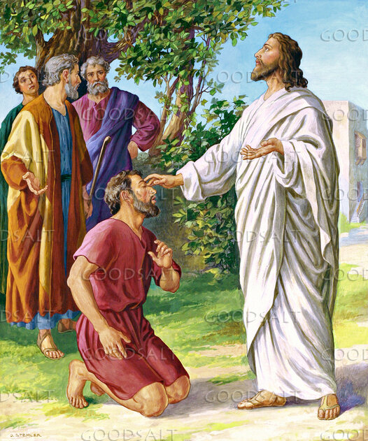 Christ and Blind Bartimaeus