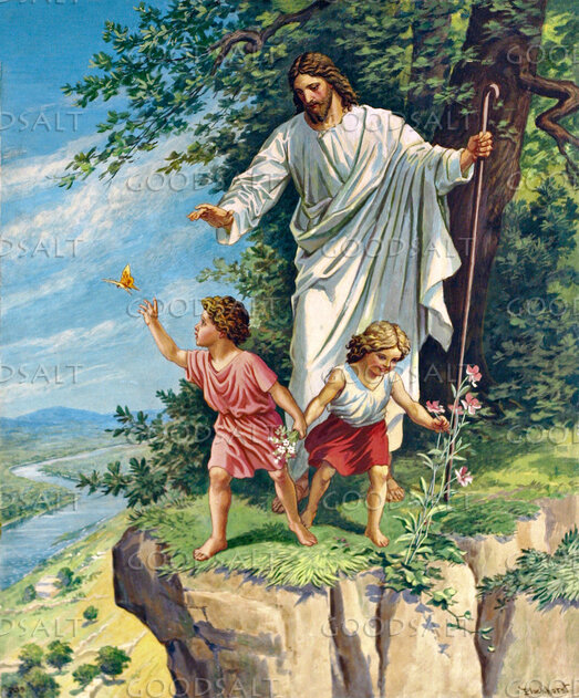 Christ Protecting the Children