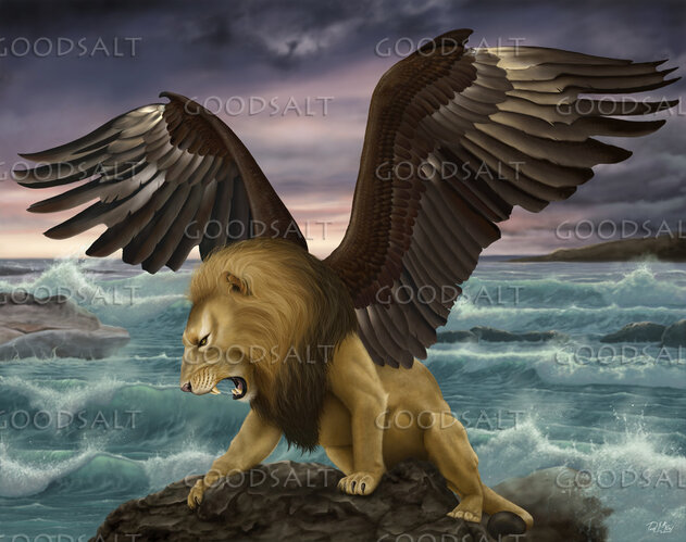 Daniel 7 Lion Beast