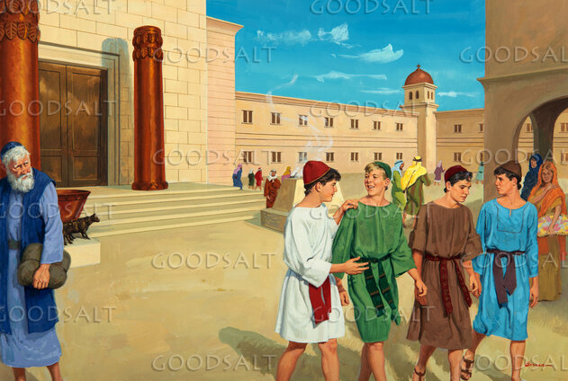 Daniel and Friends - Babylonian Courtyard