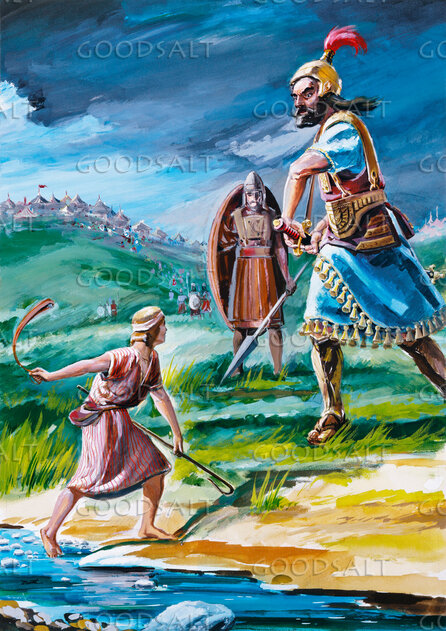 David and Goliath