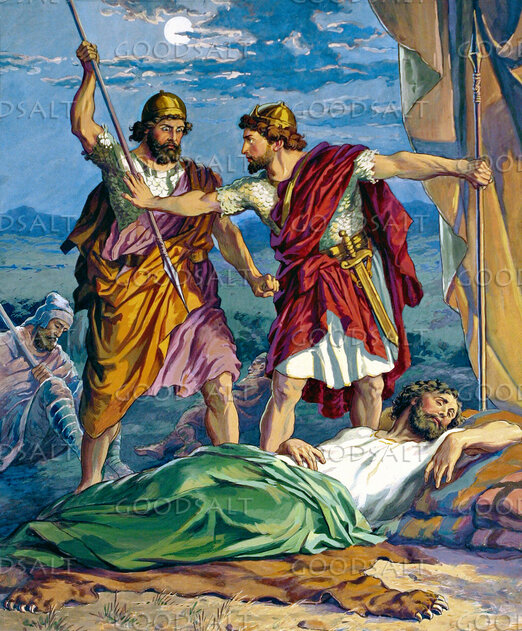 David Spares Saul