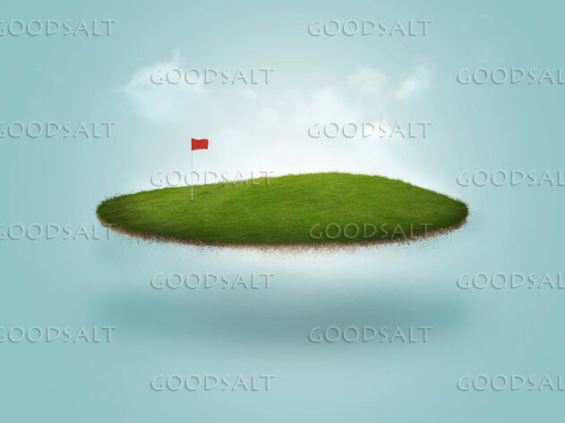 Floating Golf Green