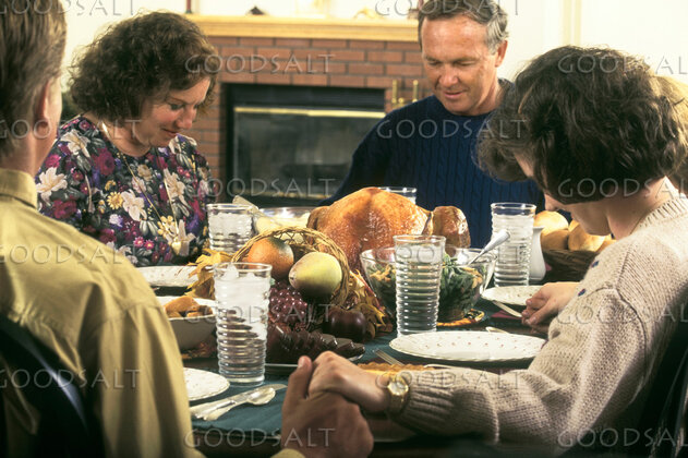Giving Thanks at Dinner