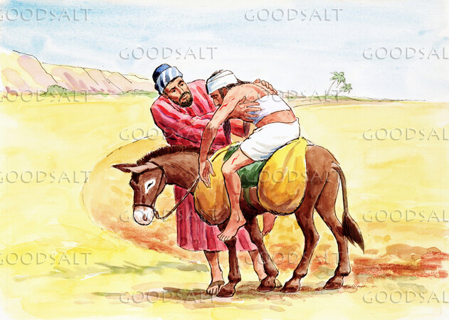 Good Samaritan: Riding Donkey