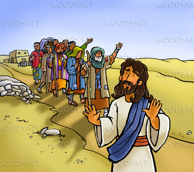 Jesus and the Ten Lepers