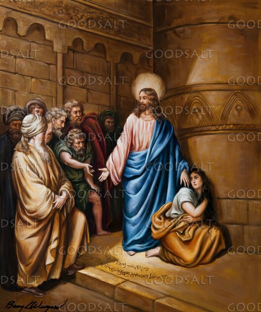 Jesus and the Woman Taken in Adultery