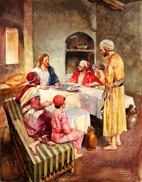 Jesus Visits a New Friend