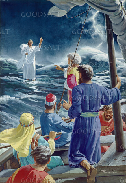Jesus Walks on Water