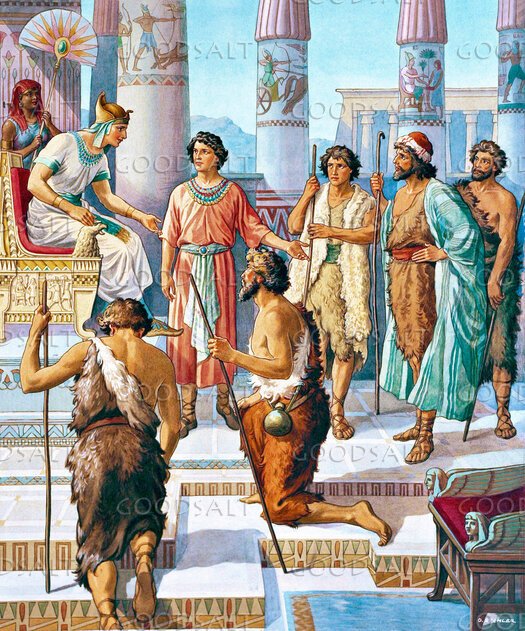 Joseph and Brothers Before Pharaoh