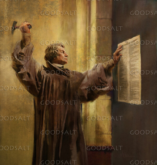 Martin Luther Nails His 95 Thesis
