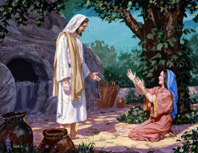 Mary Magdalene Sees the Risen Savior