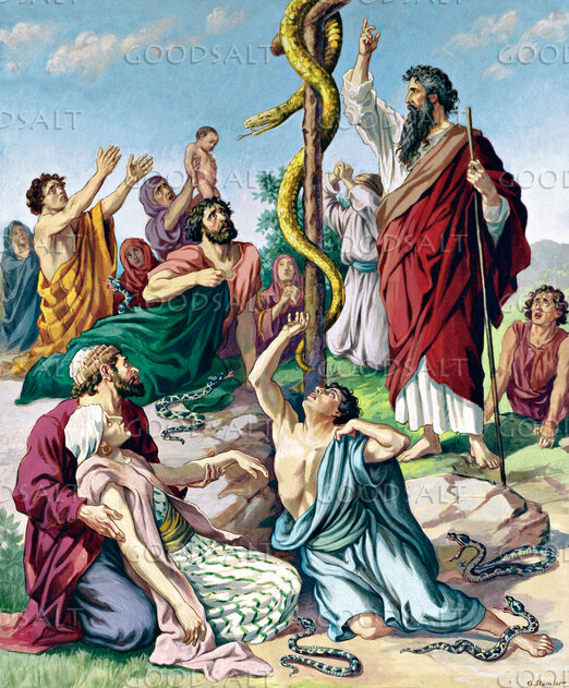 Moses and the Brazen Serpent