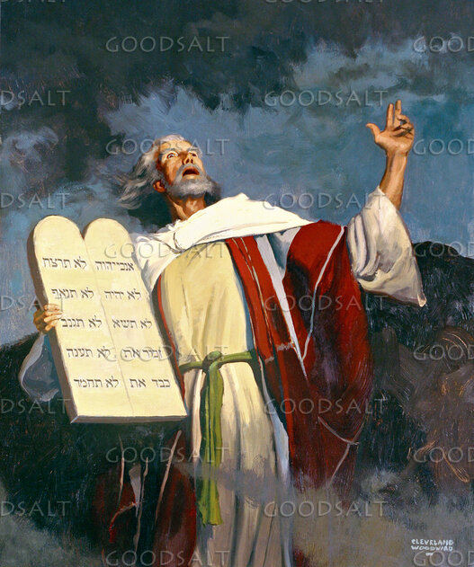Moses Receiving the Law